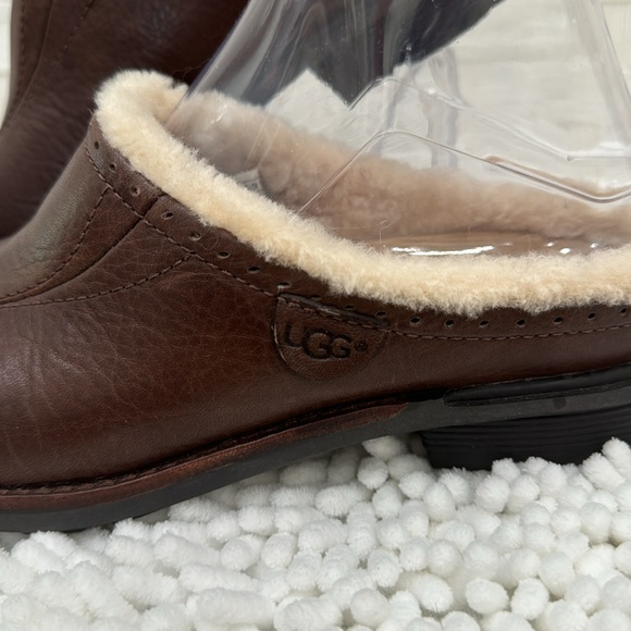UGG Australia Women’s Leather Mules - Picture 6 of 14